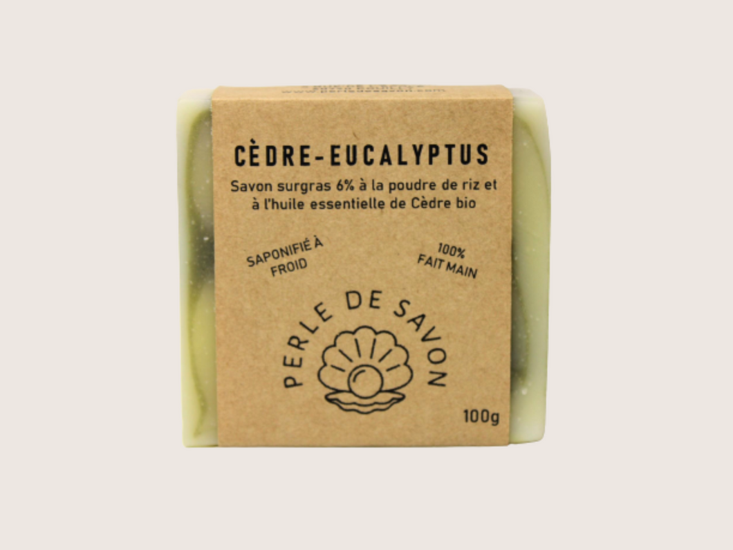 Savon Cèdre-Eucalyptus surgras 6%