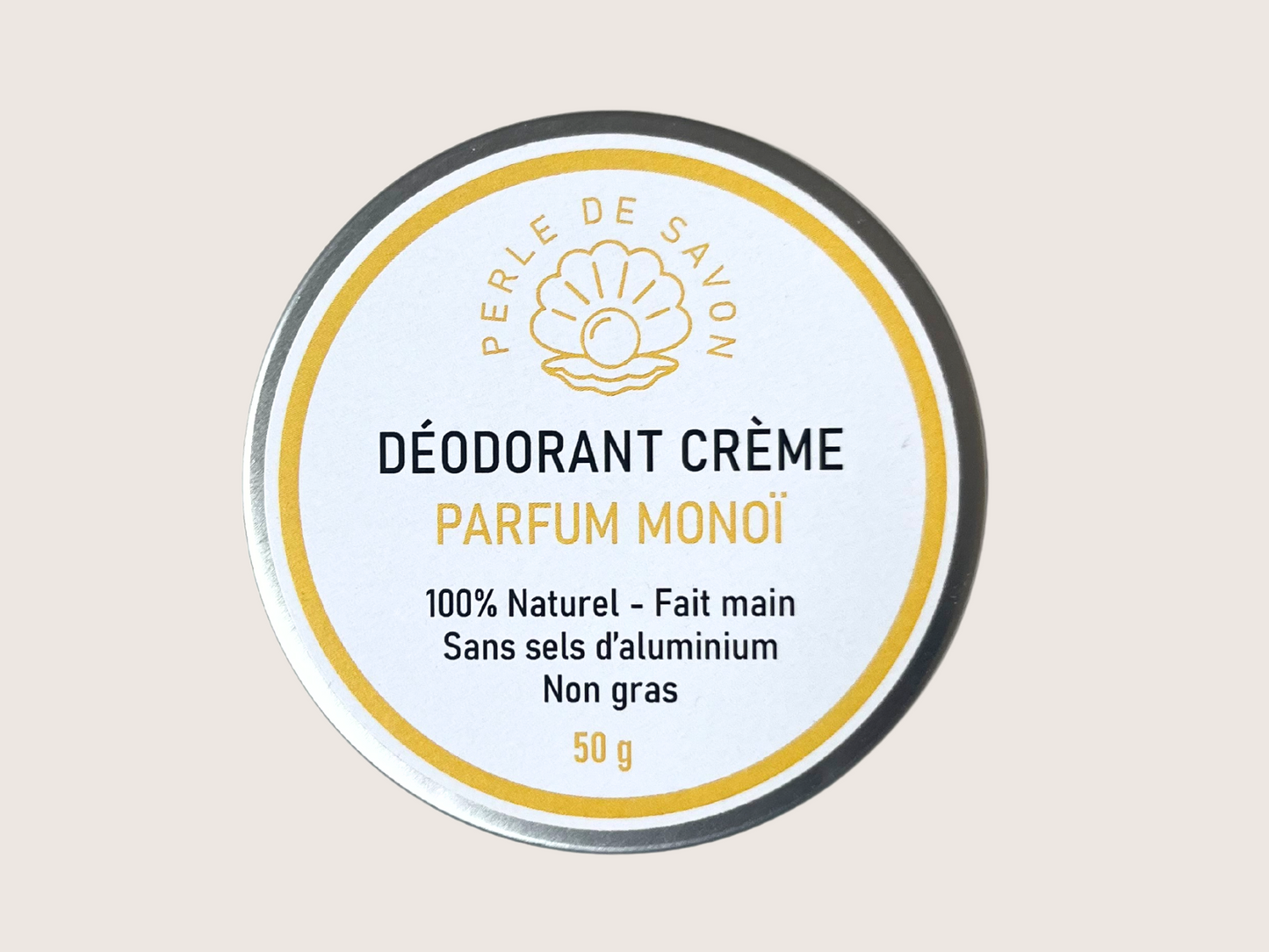 Déodorant crème Monoï