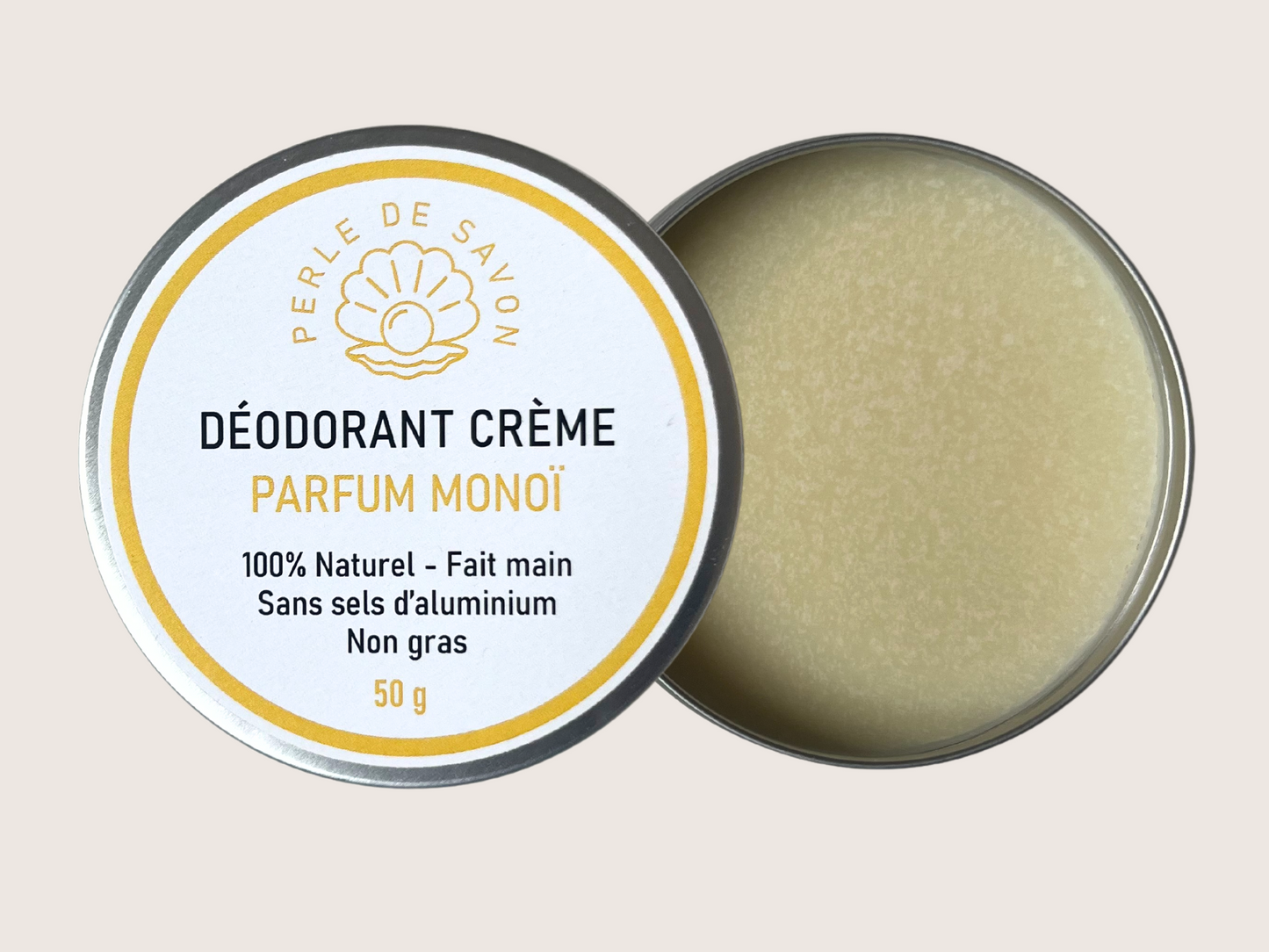 Déodorant crème Monoï