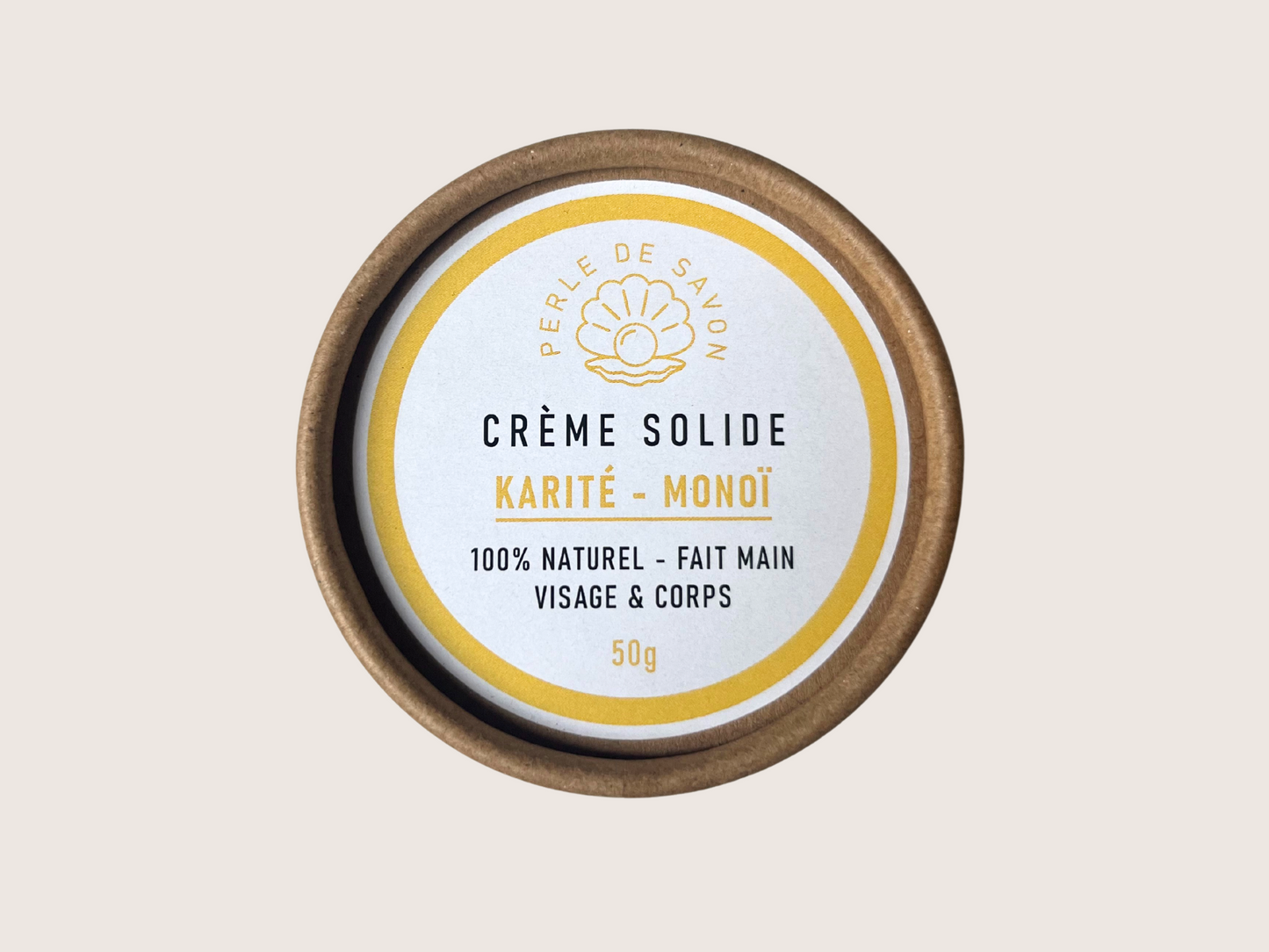 Crème solide Karité - Monoï